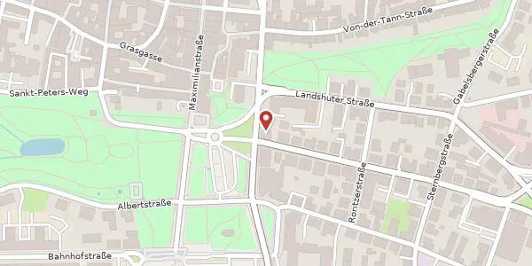 Karte der Umgebung von D.-Martin-Luther-Straße 17, 93047 Regensburg