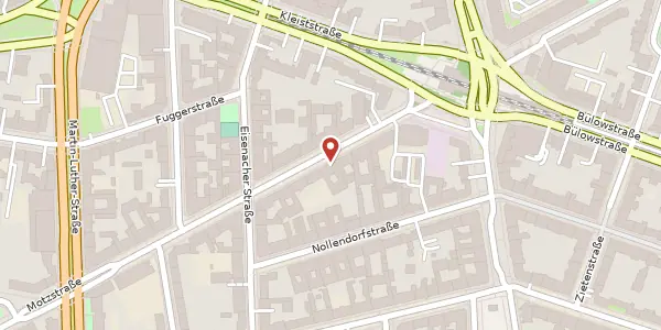 Karte der Umgebung von Motzstraße 9, 10777 Berlin
