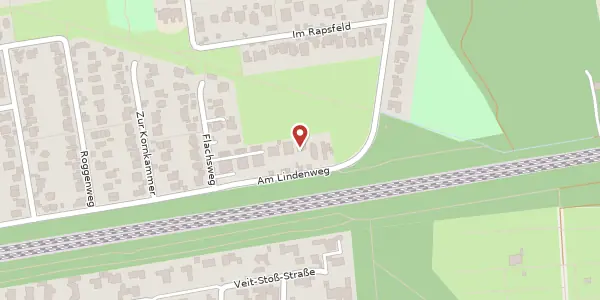 Karte der Umgebung von Am Lindenweg 50a, 50933 Köln