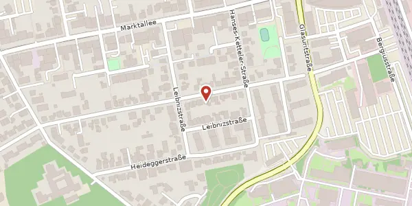 Karte der Umgebung von Max-Winkelmann-Str. 44, 48165 Münster-Hiltrup
