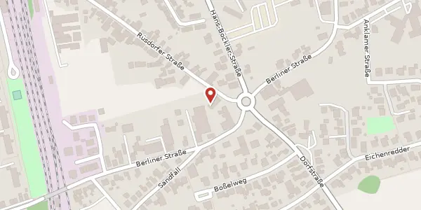 Karte der Umgebung von Berliner Straße 70, 25746 Heide