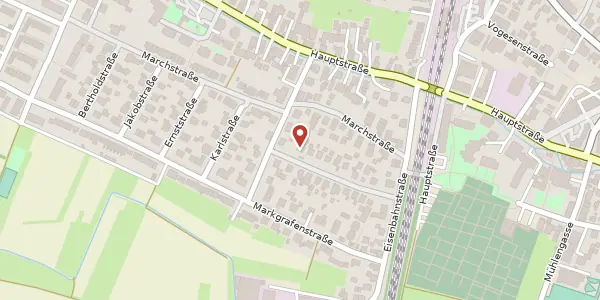 Karte der Umgebung von Junkerfeldele 18, 79211 Denzlingen