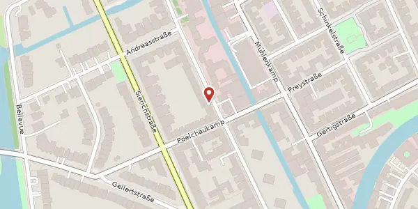 Karte der Umgebung von Dorotheenstraße 39, 22301 Hamburg