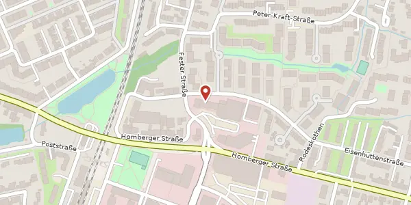 Karte der Umgebung von Eisenhüttenstr. 4, 40882 Ratingen