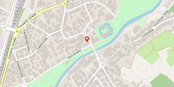 Karte der Umgebung von Parkstr. 1, 61118 Bad Vilbel
