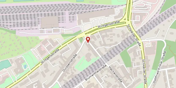 Karte der Umgebung von Heckenstr. 73, 47058 Duisburg