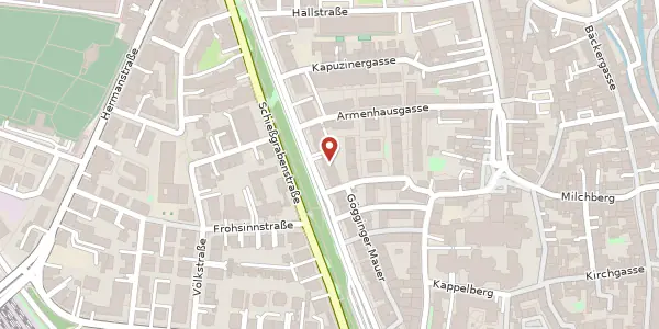 Karte der Umgebung von Konrad-Adenauer-Allee 39, 86150 Augsburg