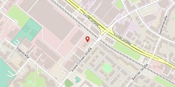 Karte der Umgebung von André-Citroen-Str. 2, 51149 Köln