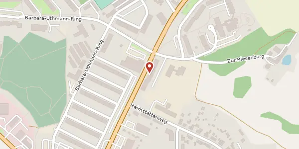 Karte der Umgebung von Dresdner Straße 22, 09456 Annaberg-Buchholz