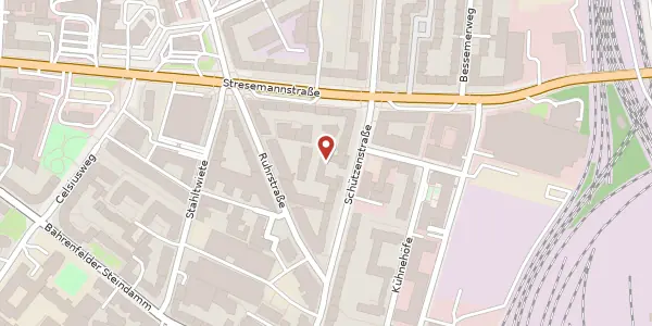 Karte der Umgebung von Schützenstraße 43, 22761 Hamburg