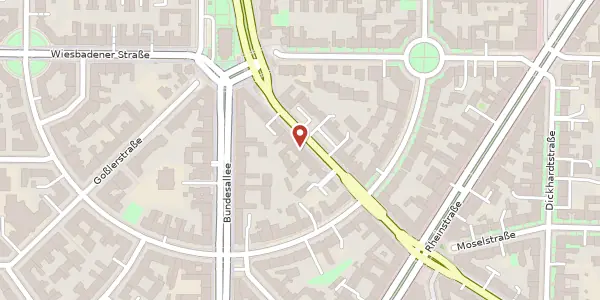 Karte der Umgebung von Schmiljanstraße 6, 12161 Berlin