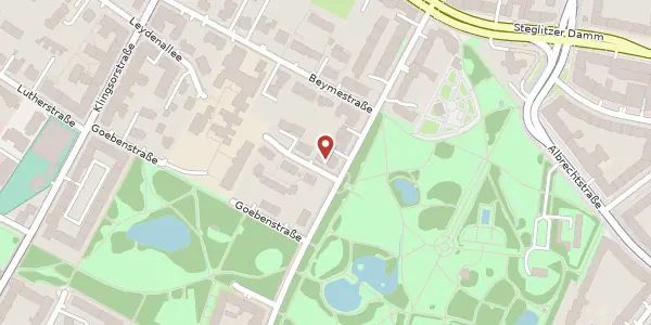 Karte der Umgebung von Dijonstraße 20, 12167 Berlin