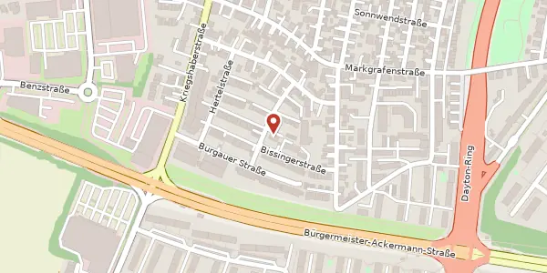 Karte der Umgebung von Körberstr. 7, 86156 Augsburg