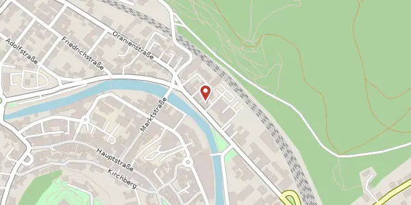Karte der Umgebung von Hindenburgstr. 13, 35683 Dillenburg