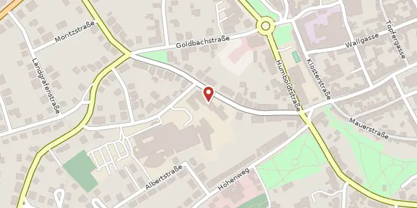 Karte der Umgebung von Luisenstraße 23 b, 37269 Eschwege
