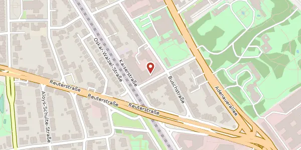 Karte der Umgebung von Simrockstr. 4, 53113 Bonn