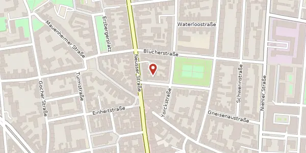 Karte der Umgebung von Schamhorststraße 3, 50733 Köln