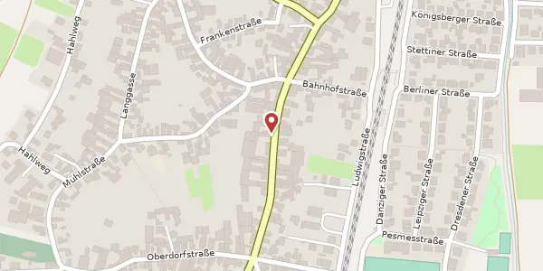 Karte der Umgebung von Bachstr. 47, 67577 Alsheim