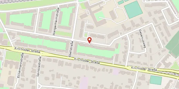 Karte der Umgebung von Wallmodenstraße 54, 30625 Hannover