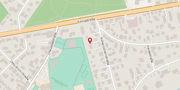 Karte der Umgebung von Hohenzollernstraße 27, 14109 Berlin