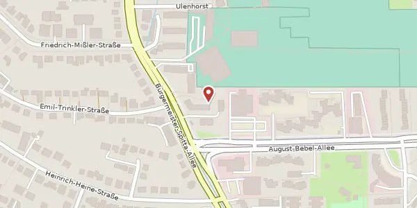 Karte der Umgebung von Bürgermeister-Spitta-Allee 38c, 28329 Bremen