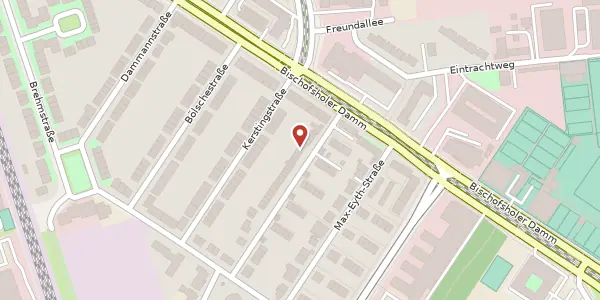 Karte der Umgebung von Gerlachstraße 8, 30173 Hannover