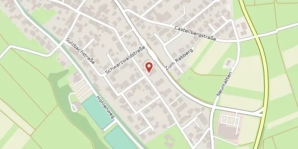 Karte der Umgebung von Mühlenstraße 55, 79282 Ballrechten-Dottingen