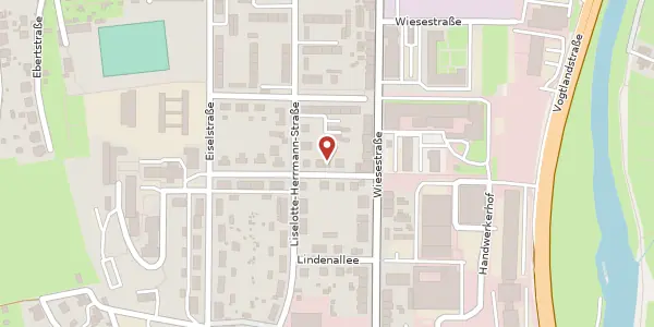 Karte der Umgebung von Schenkendorfstraße 8, 07548 Gera