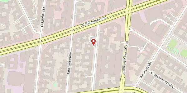 Karte der Umgebung von Meinekestraße 3, 10719 Berlin