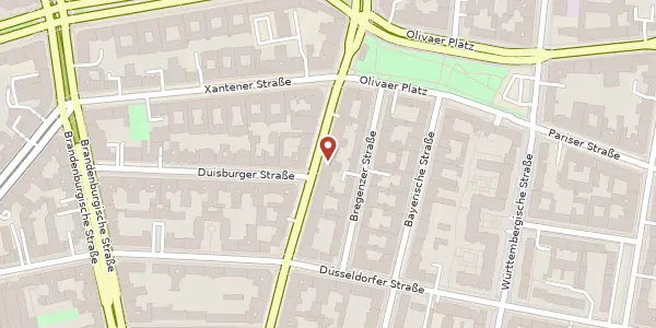Karte der Umgebung von Konstanzer Straße 62, 10707 Berlin