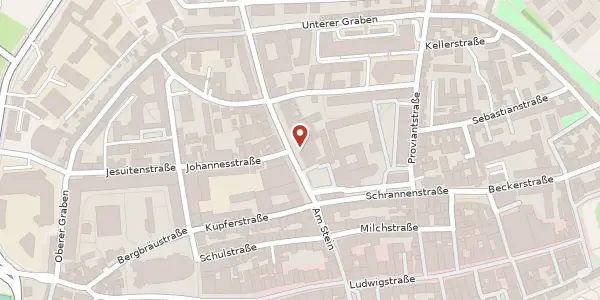Karte der Umgebung von Harderstr. 8, 85049 Ingolstadt