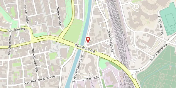 Karte der Umgebung von Luisenstraße 10, 78048 Villingen-Schwenningen