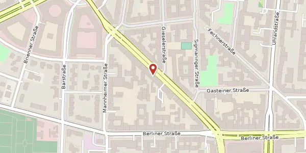 Karte der Umgebung von Brandenburgische Straße 76, 10713 Berlin