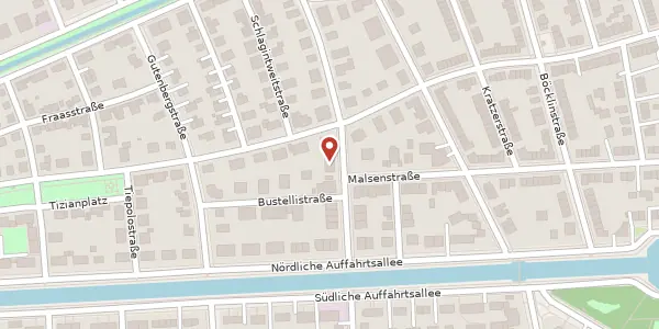 Karte der Umgebung von Nederlinger Str. 11, 80638 München