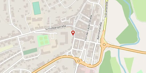 Karte der Umgebung von Kardinal-Wendel-Straße 12, 66440 Blieskastel