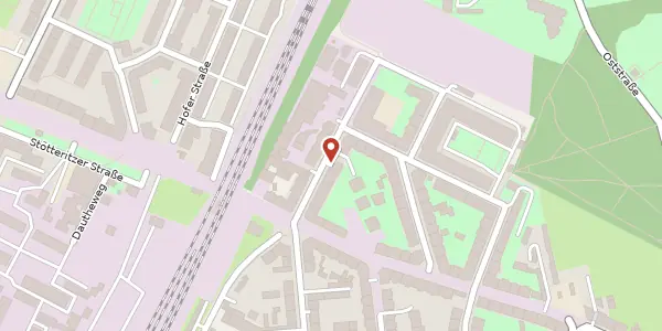 Karte der Umgebung von Schönbacher Straße 86, 04299 Leipzig
