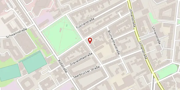 Karte der Umgebung von Kanonierstr. 18, 40476 Düsseldorf