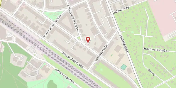 Karte der Umgebung von Ehrenfelsstraße 39, 10318 Berlin