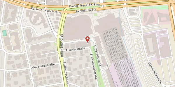Karte der Umgebung von Klingholzstr. 7, 65189 Wiesbaden