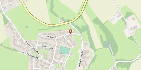 Karte der Umgebung von Sandbühl 1, 88662 Überlingen