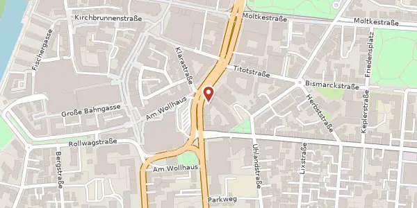 Karte der Umgebung von Allee 2, 74072 Heilbronn