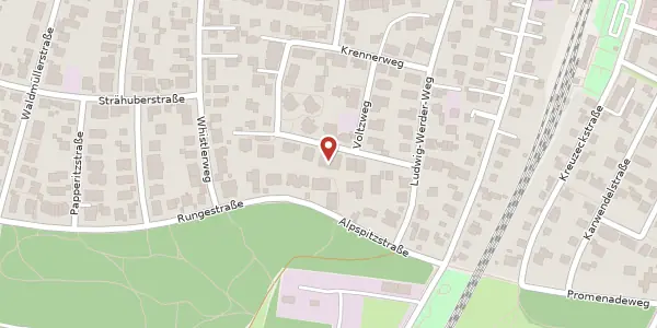 Karte der Umgebung von Oskar-Coester-Weg 9, 81479 München