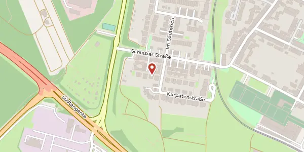 Karte der Umgebung von Göllnitzer Str. 6 a, 76227 Karlsruhe