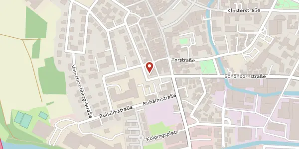 Karte der Umgebung von Luitpoldstr. 4, 91301 Forchheim