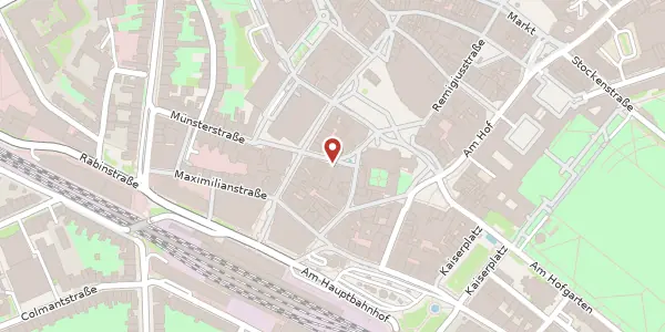 Karte der Umgebung von In der Sürst 3, 53111 Bonn