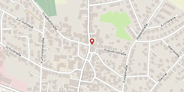 Karte der Umgebung von Veckerhagener Straße 86, 34233 Fuldatal