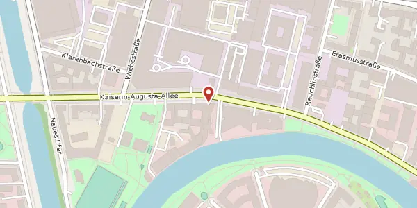 Karte der Umgebung von Kaiserin-Augusta-Allee 104-106, 10553 Berlin