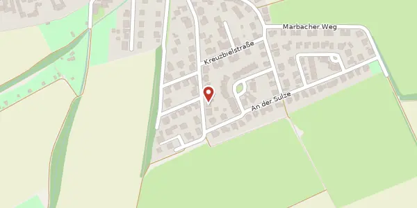 Karte der Umgebung von Am Sünder 16, 99090 Erfurt-Tiefthal