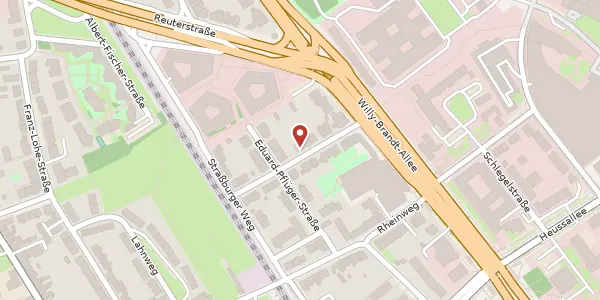 Karte der Umgebung von Coburger Str. 10, 53113 Bonn