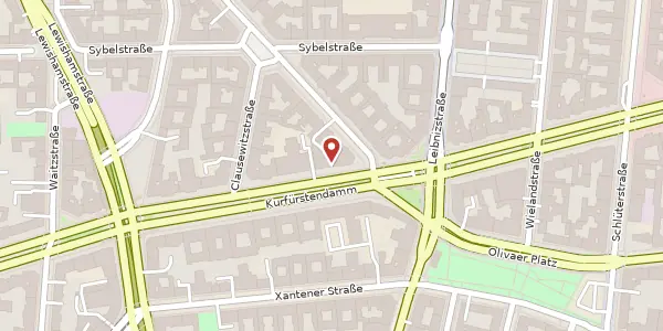 Karte der Umgebung von Kurfürstendamm 63, 10707 Berlin